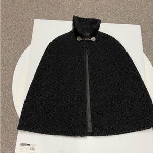 Warm Vintage Black Cape